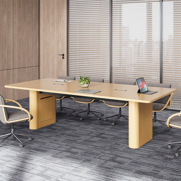94-inch Rectangular Conference Table for 6-8 People with Cable Management for Meetings and Training product view 2