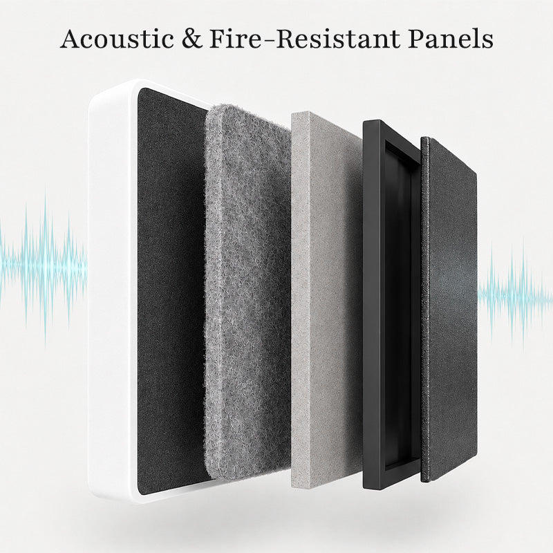 Acoustic Panels for Safer Daily Use
