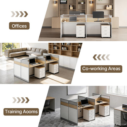 versatile cubicle desk