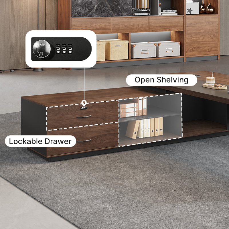 Side Cabinet with Versatile Storage