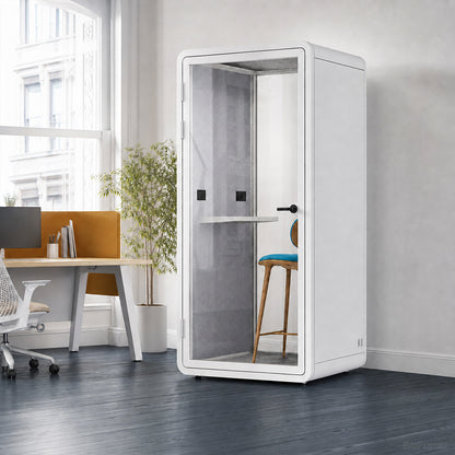 Soundproof Booth with 35±5 dB Noise Reduction and Quiet Ventilation
