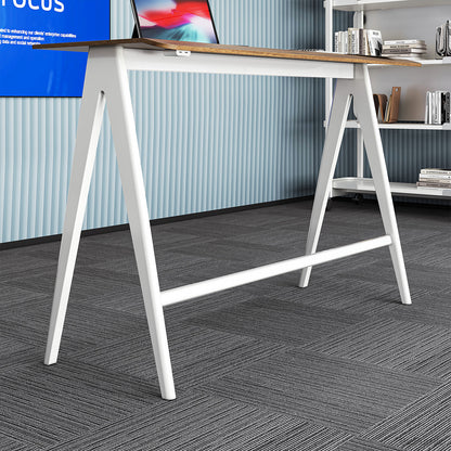 High Standing Desk with A-Frame Legs