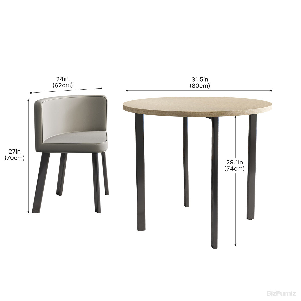 Orbit Minimalist 5-Piece Hideaway Conference Set product photo 5