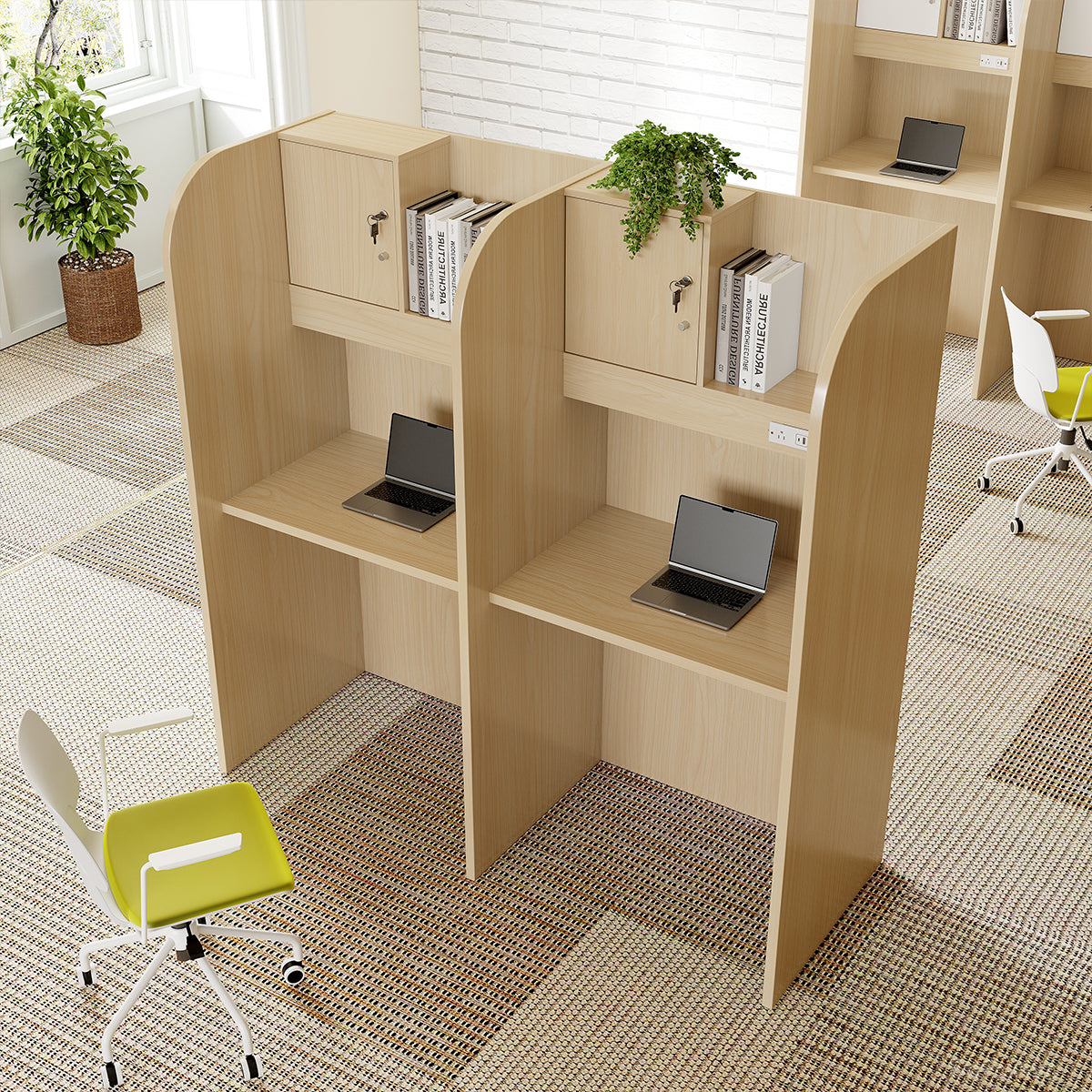 2-Person Cubic Desk