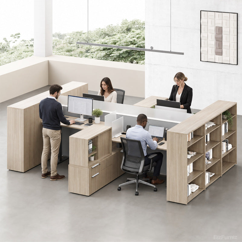 Modular Office Desk: Elevate Collective Productivity