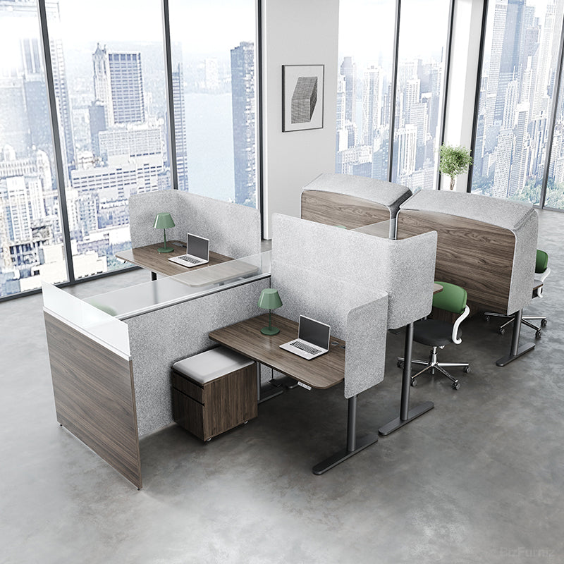 Modular Workstation Makes a Private Workspace