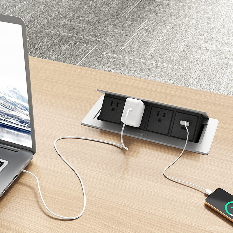 Built-In Power Hub for Easy Charging
