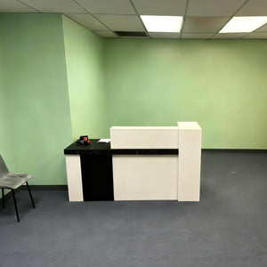 71" Modern Reception Desk with Counter