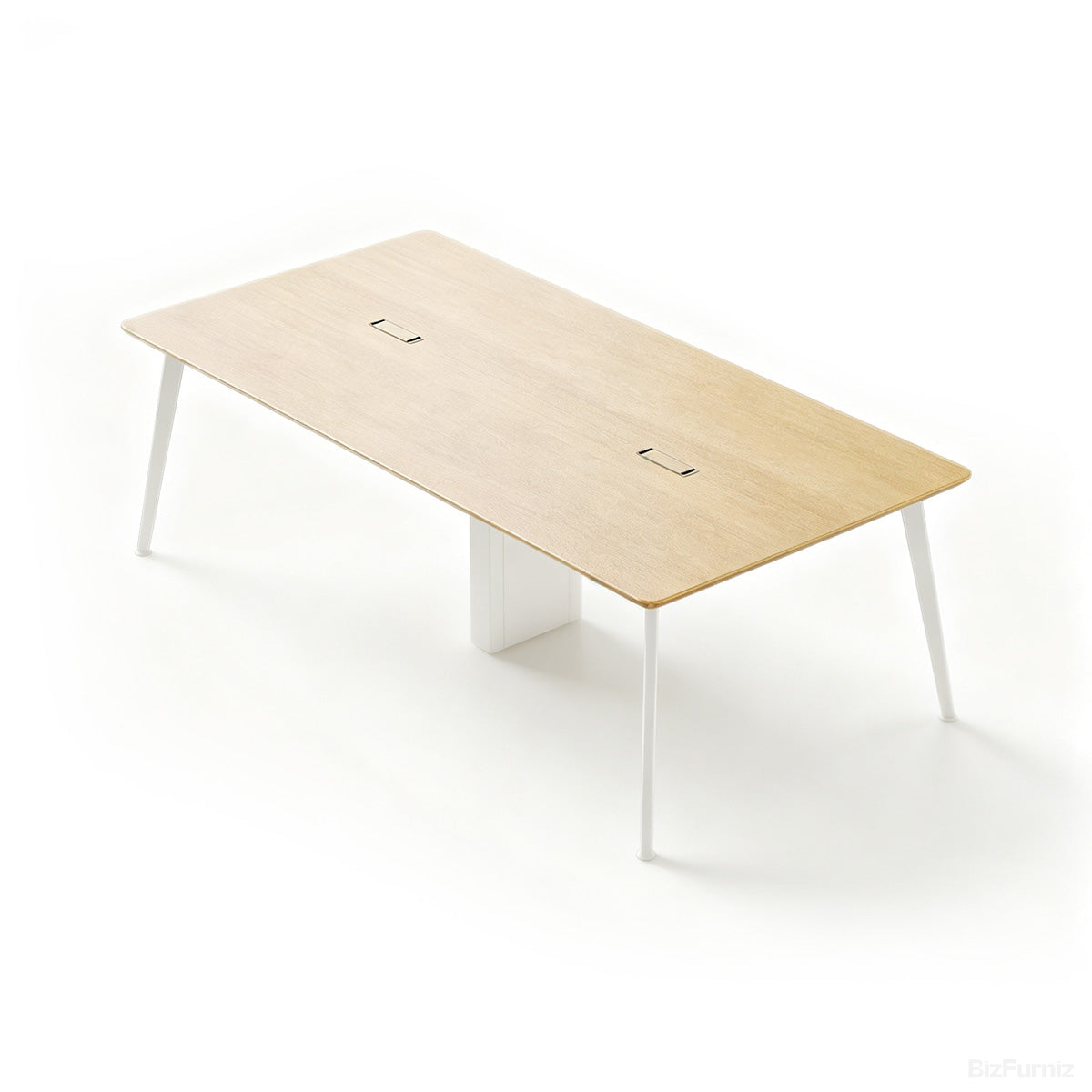 94" Conference Table with Cable Boxes and Reinforced Support Frame for 6-10 People product photo