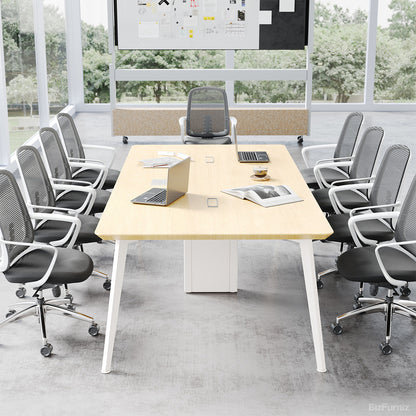 94" Conference Table with Cable Boxes and Reinforced Support Frame for 6-10 People product photo 8