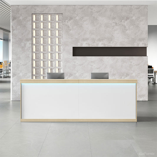 Sleek Reception Desk for Modern Offices and Retail Spaces