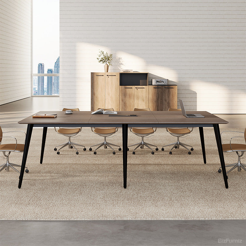 Modern Conference Table: Where Simple Design meets Seamless Power