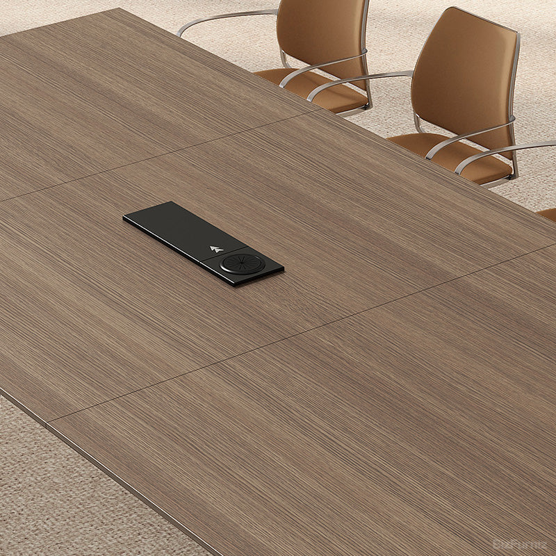 Premium Walnut-Textured Surface