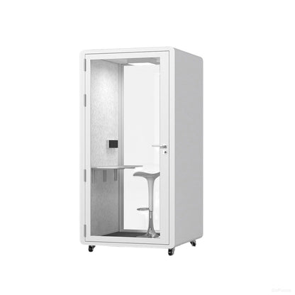 Modular Soundproof Office Pod with Ventilation & Casters product photo 11