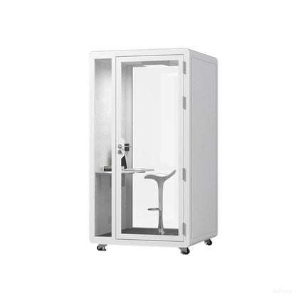 Modular Soundproof Office Pod with Ventilation & Casters product photo 10