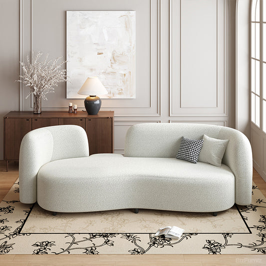 Modern Curved Sofa for Living Room & Lounge