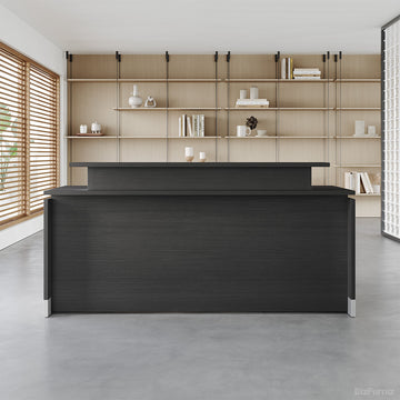 72" L Premium Office Desk with Height-adjustable Function for Modern and Corporate Workspaces