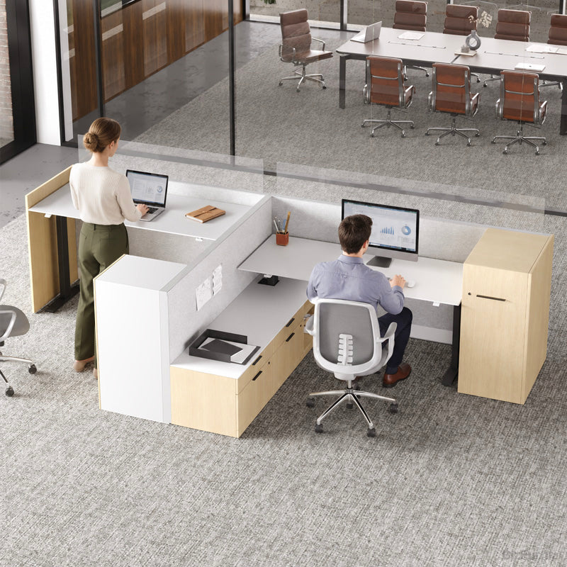 Modern Office Desk - Work Smarter, Stay Organized