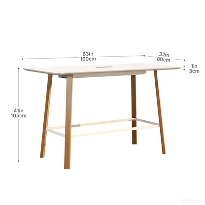 Bar Height Table Dimensions Diagram