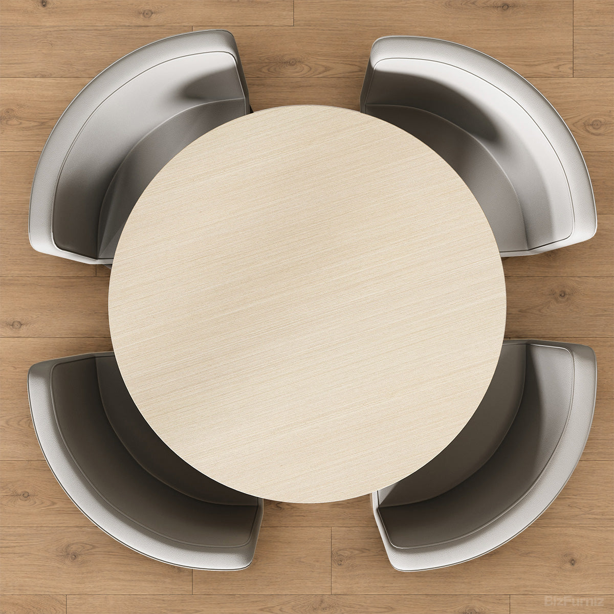 Round Table and 4 Chairs in Reception