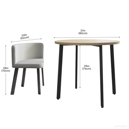 Round Table and 4 Chairs in Reception
