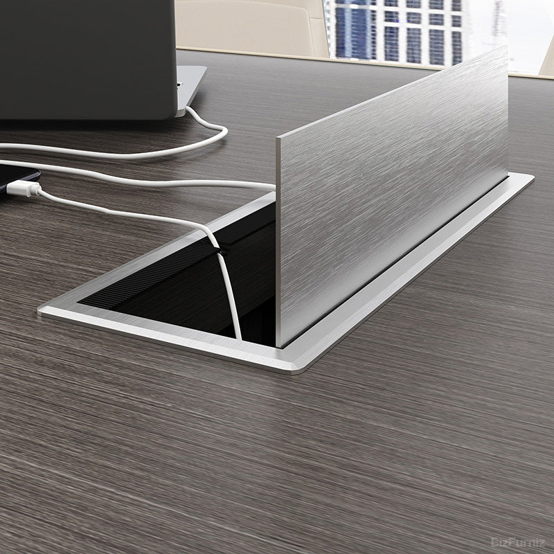 Conference Table with Cable Management