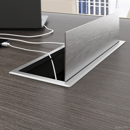 Conference Table with Cable Management