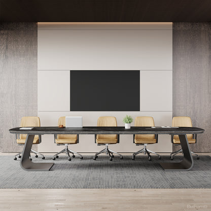 Minimalist Conference Table: The Centerpiece of Modern Leadership product view 4