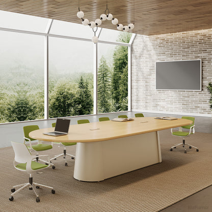 Sleek Conference Table with Hidden Cable Box & Spacious Surface for 12–14 People photo 5