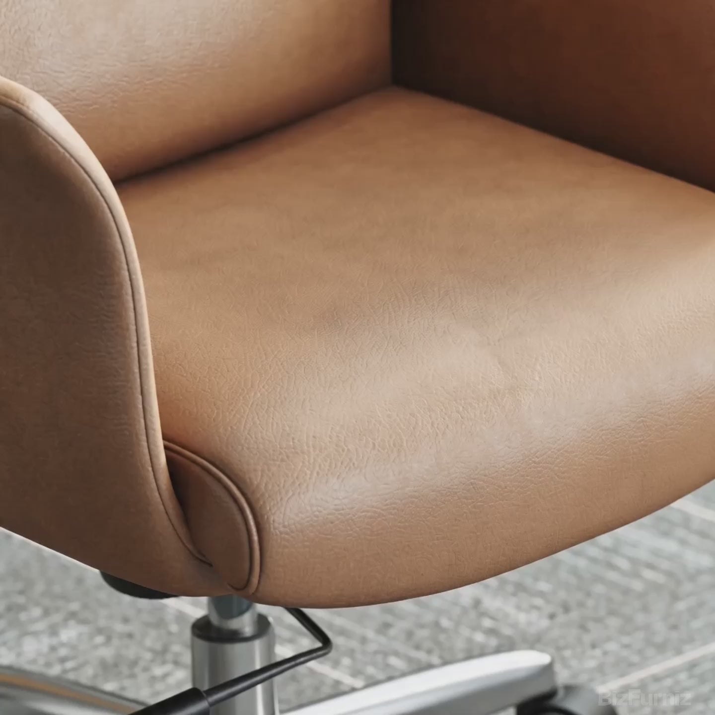 high-density foam office chair