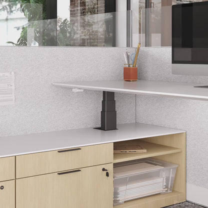 adjustable height office desk