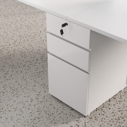 office desk with smart storage