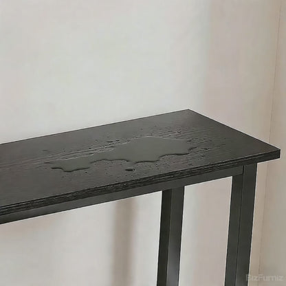 table set with solid build