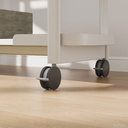 Flexible Storage Rack with Casters