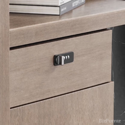 front counter with locking drawer