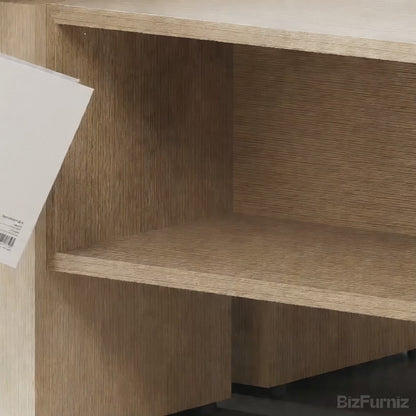 office desk with storage