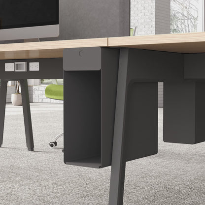 Office Desk with Integrated Storage