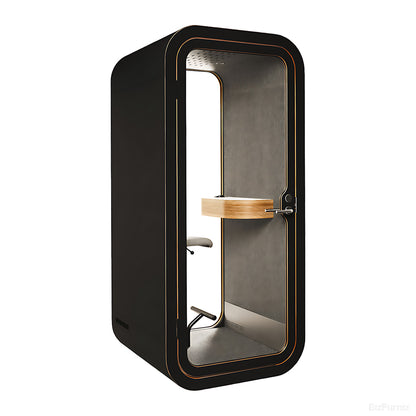 Soundproof Booth with Ventilation, Power Outlets and Mobile Casters product photo 5