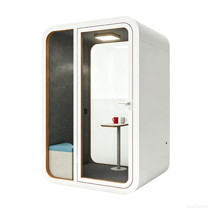 Soundproof Booth with Ventilation, Power Outlets and Mobile Casters product photo 3